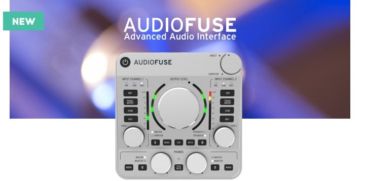 Новинка: Аудіоінтерфейс Audiofuse від Arturia